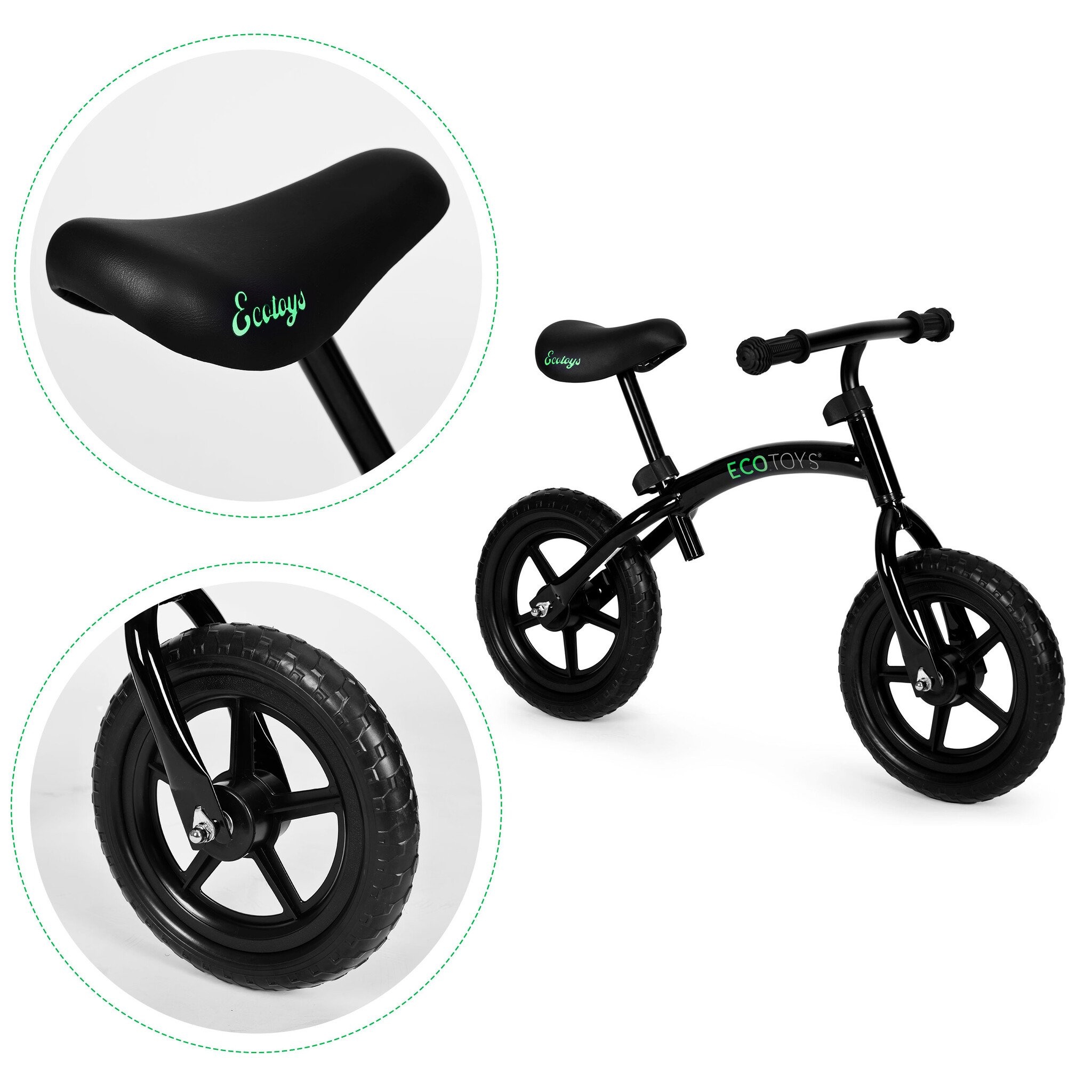 Lichtgewicht Loopfiets Peuter - 3,6kg - Max 20kg Belastbaar