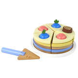 Professionele Houten Speeltaart Set - CE-gekeurd - Kinderopvang Kwaliteit