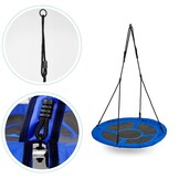 Veilige Kinder Nestschommel - Weerbestendig Blauw - 3+ jaar - Ø100cm