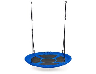 Blauwe Kinder Nestschommel XL - Urenlang Speelplezier - Voor Tuin