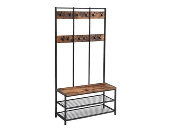 Professioneel Halmeubel met Schoenenplanken - 186 cm - 24 Haken