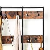 Professioneel Halmeubel met Schoenenplanken - 186 cm - 24 Haken