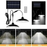 Zuinige Solar LED Buitenverlichting - 30.000 Branduren - IP44 - 2x 400lm - Met Sensor