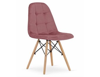 Compacte Velvet Eetkamerstoel - Ruimtebesparend Design 45cm