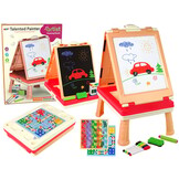 Multifunctioneel Kinder Speeltafeltje - Krijtbord - Compact Design 50cm
