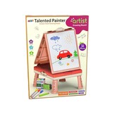 Creatief Kindertafeltje met Krijtbord - CE-gecertificeerd - Roze