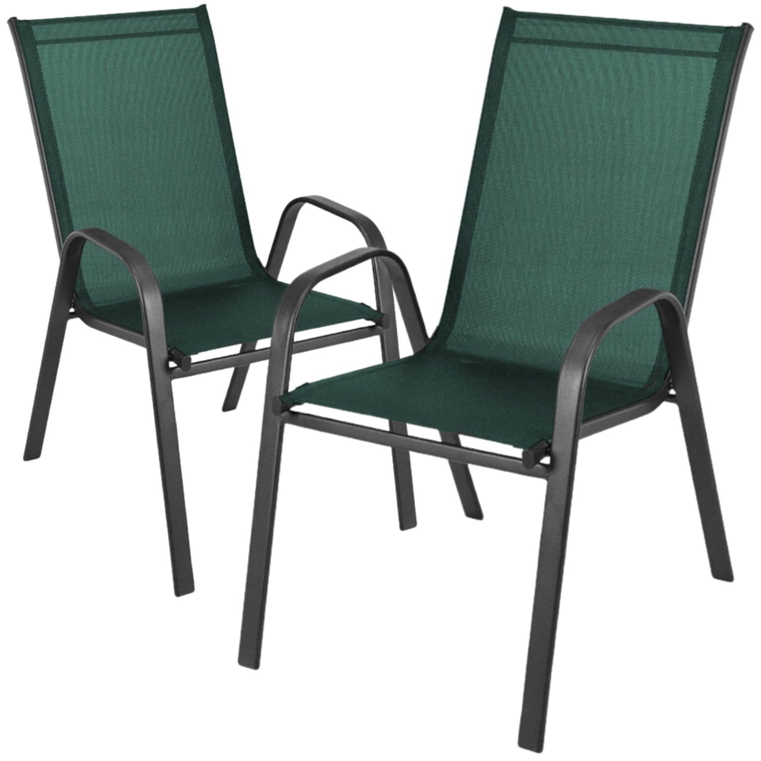 Duurzame Tuinstoelen Duo - Groen - Onderhoudsvriendelijk - Zelfmontage