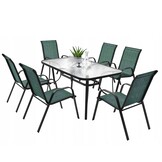 Duurzame Tuinstoelen Duo - Groen - Onderhoudsvriendelijk - Zelfmontage