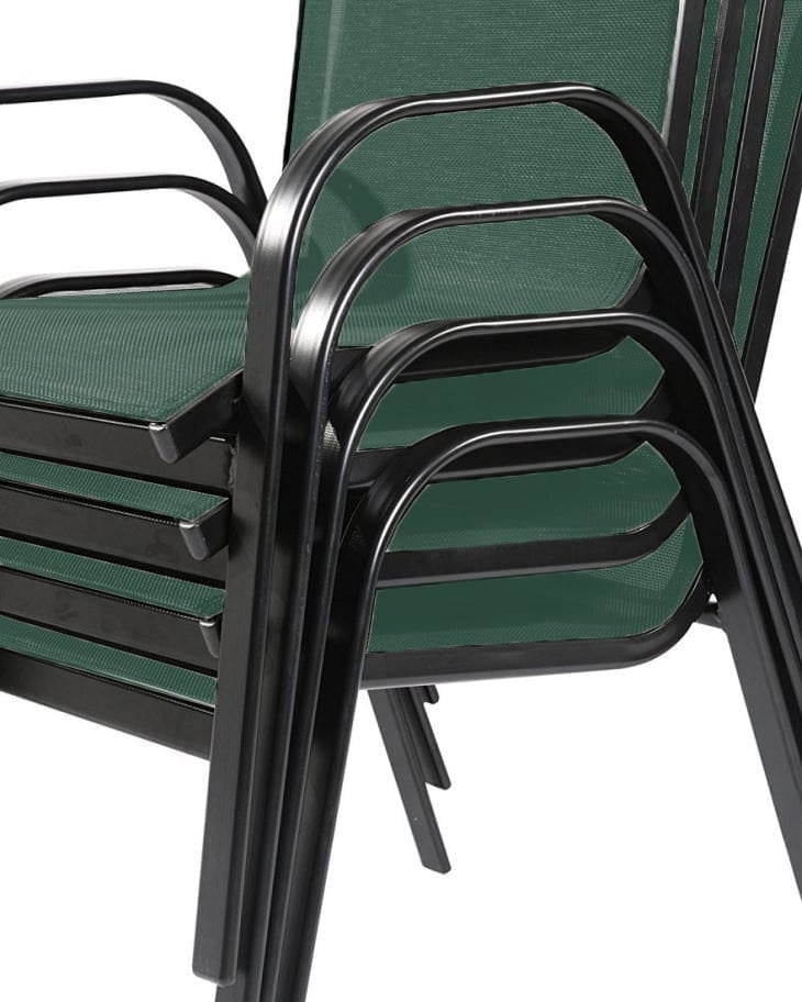 Duurzame Tuinstoelen Duo - Groen - Onderhoudsvriendelijk - Zelfmontage