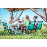 Compacte Balkon & Terrasstoelen - Set van 2 - Groen - 90cm hoog