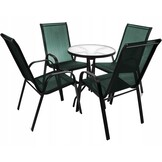 Ergonomische Tuinstoelen Set - Extra Comfort - Groen - 120kg Belastbaar