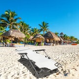 Multifunctionele Strandstoel - Stoel en Ligbed - Compact Opvouwbaar