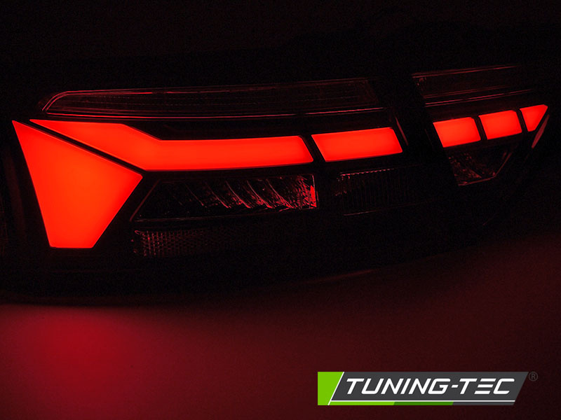LED Upgrade Achterlichten geschikt voor Audi A5 (2011-2016) - Dynamisch Knipperlicht Red Smoke