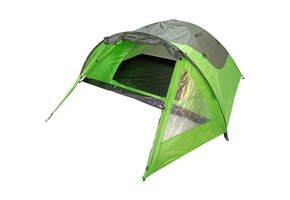 Voordelige 4P Familietent XL - 330cm Lang - Met Gratis Draagtas