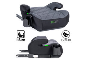 Stoelverhoger met isofix - 125-150 cm - iSize normen - drankhouder