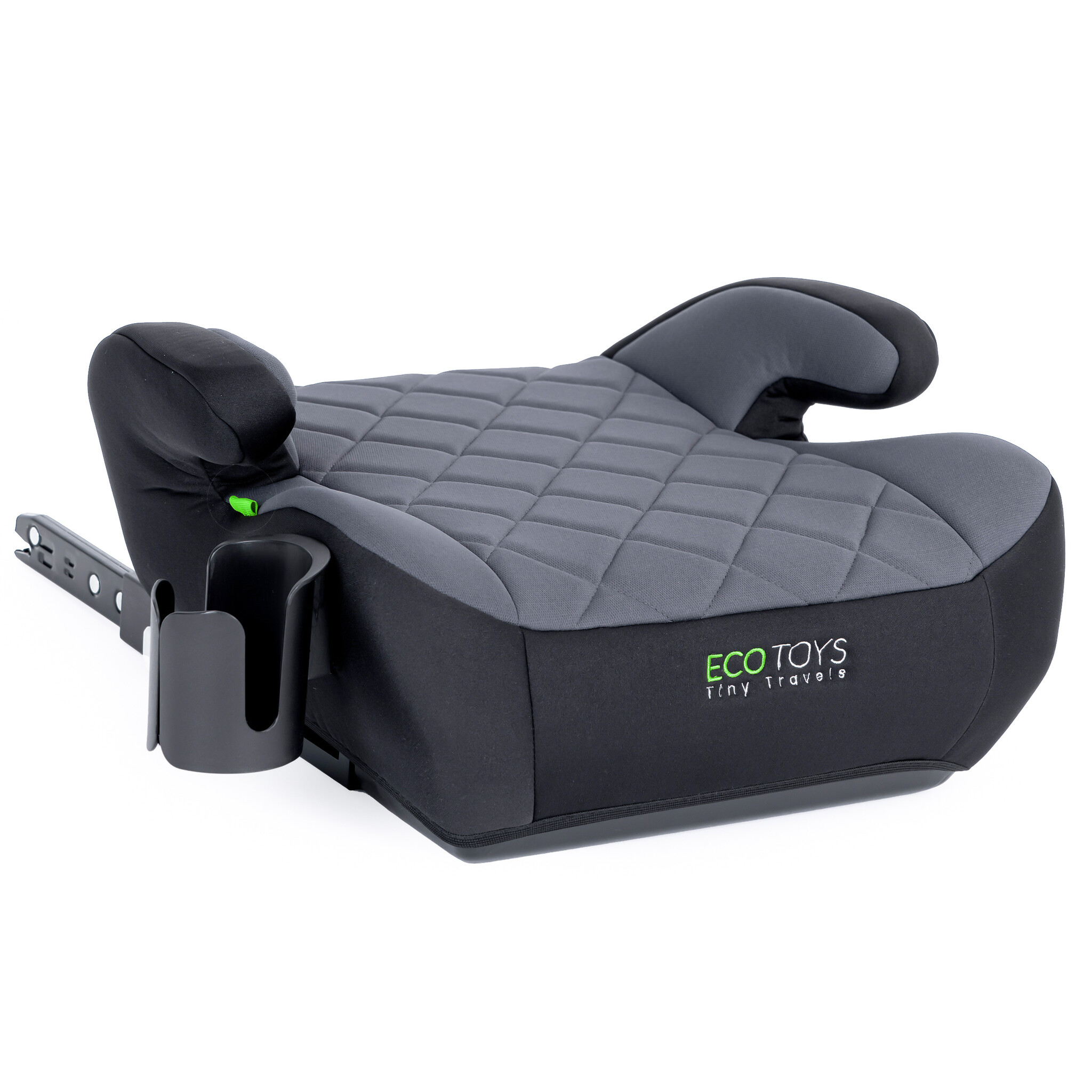 Stoelverhoger met isofix - 125-150 cm - iSize normen - drankhouder