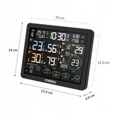 Weerstation met buitensensor - draadloos - barometer - luchtvervuilingsindicator
