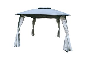 Tuinpaviljoen met UV-bestendig staal kopen?