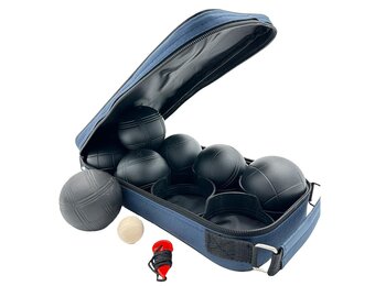 Jeu de boules set 8 kogels met tas kopen?