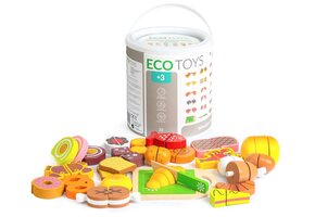 Speelgoed eten 20-delig met emmer kopen?