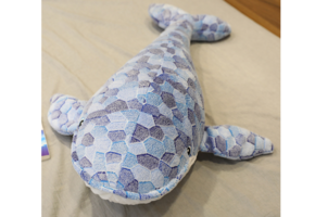 Walvisknuffel 110 x 55 x 45 cm kopen?