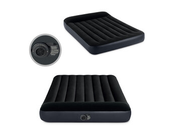 Luxe Logeerbed 2-Persoons - Fluwelen Toplaag - Marineblauw Design