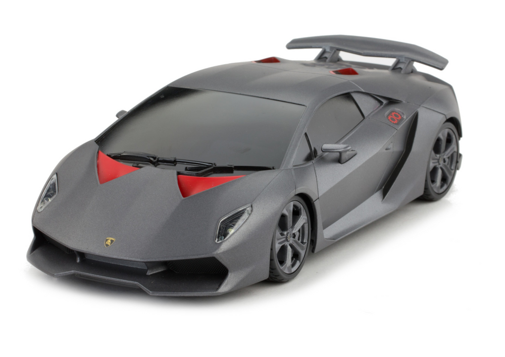 Radiografisch Bestuurbare Lamborghini Sesto Elemento - 2.4GHz RC Auto - Schaal 1:24 - Grijs