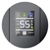 Compacte Luchtontvochtiger Berdsen - 38dB Stil - Grote 2L Tank - Zwart