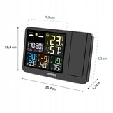 Projectie Weerstation met Klok - Temperatuur en Tijd Laserdisplay