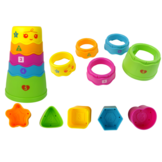 Interactieve Kinder Speeltafel met Lichtjes - Ballenbaan en Vormen Sorteerder