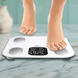 Digitale Precisieweegschaal met Bluetooth - 10g Nauwkeurig - Lichaamsvetmeting