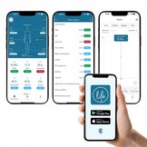 Smart Glazen Weegschaal met Gezondheidsapps - Gebruiksvriendelijk LCD-scherm