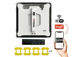 Slimme Ramenreiniger Robot - App-besturing - Automatische Reiniging