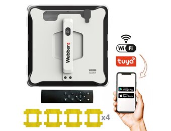 Tijdbesparende Ramenrobot - Volledig Automatisch - App & Afstandsbediening