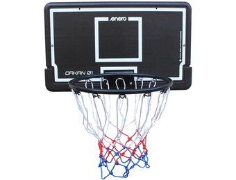Basketbalbord Starterset - Compleet met Ring en Net - 71x45 cm