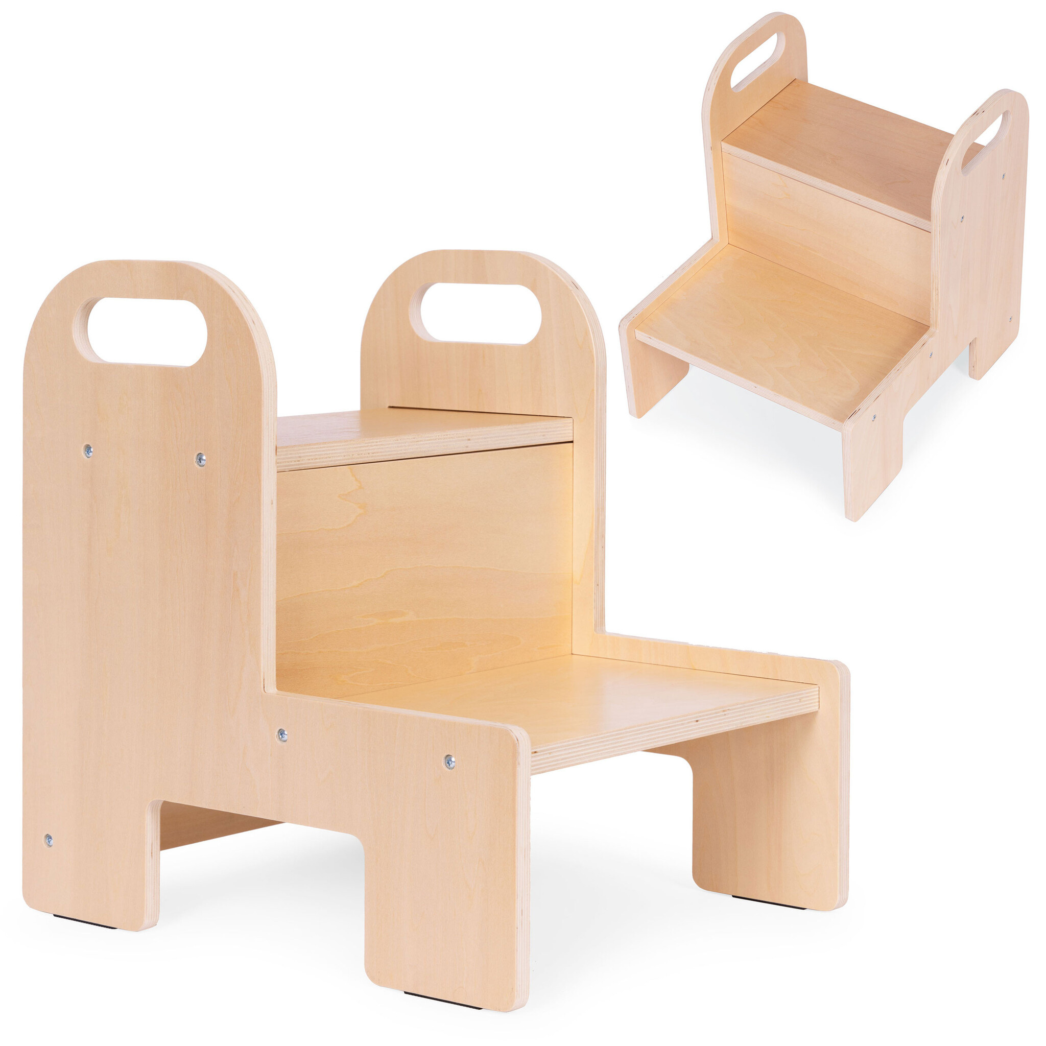 Montessori Keukentrap Kind - Zelfstandig Leren Helpen - Veilig Design