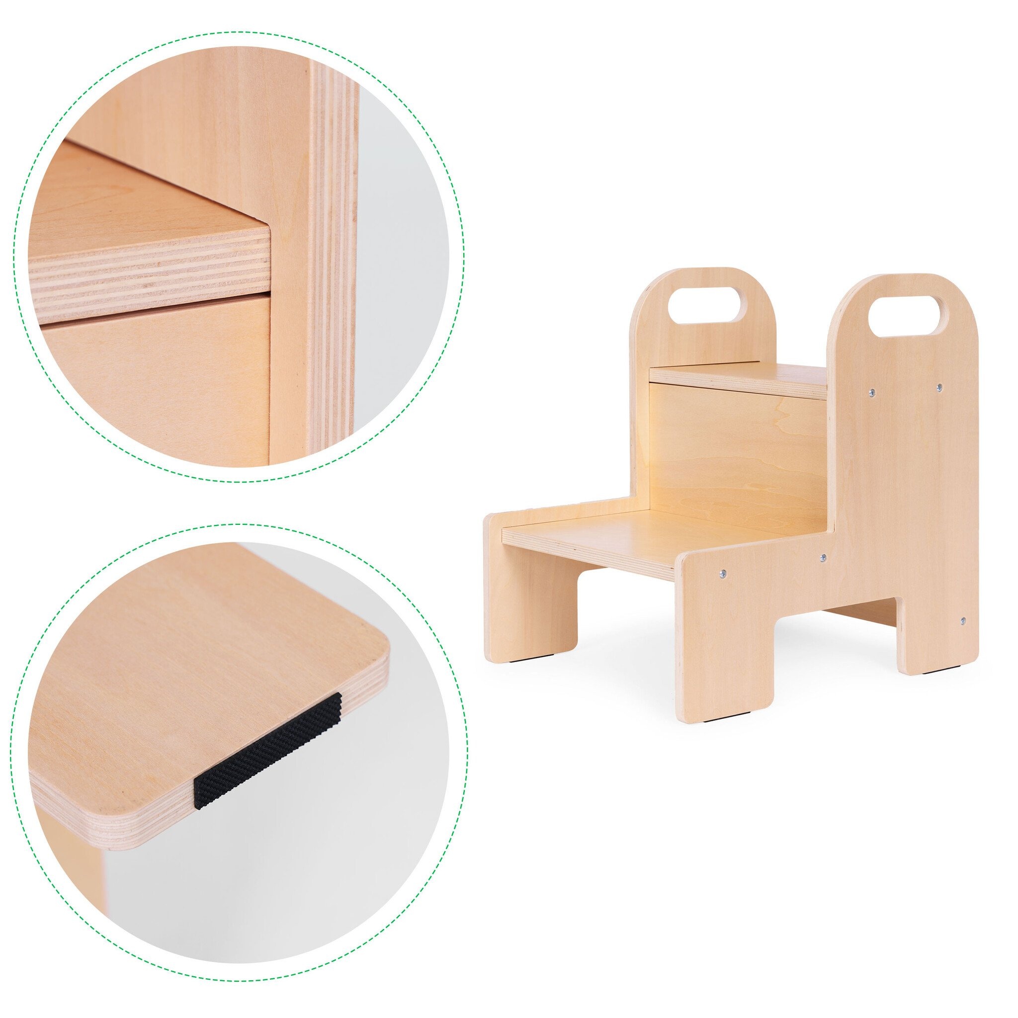 Montessori Keukentrap Kind - Zelfstandig Leren Helpen - Veilig Design