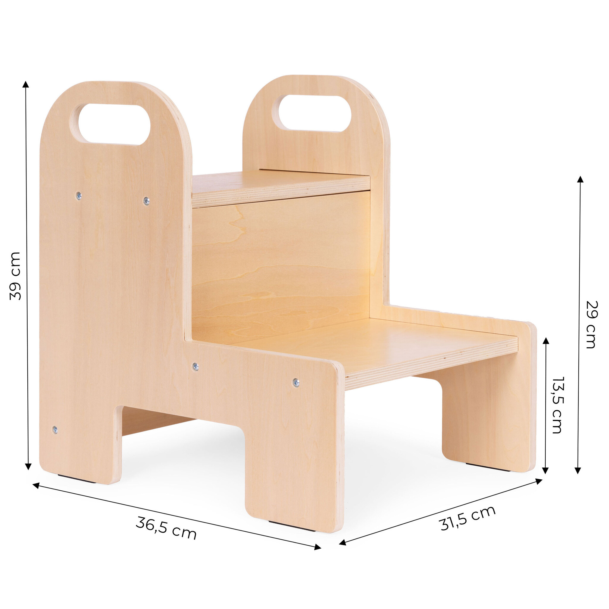 Montessori Keukentrap Kind - Zelfstandig Leren Helpen - Veilig Design