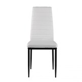 Voordelige Set Witte Eetkamerstoelen - 4 stuks - Moderne Uitstraling