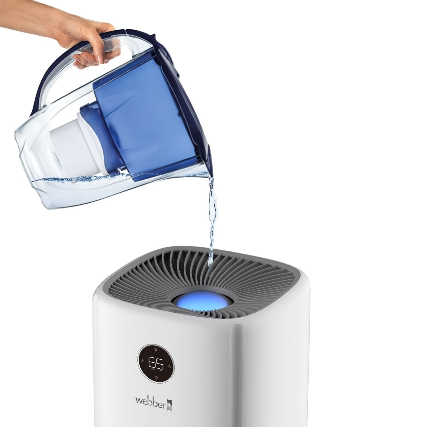 Ultra Stille Luchtbevochtiger met Bacteriefilter - Ideaal voor Babykamer