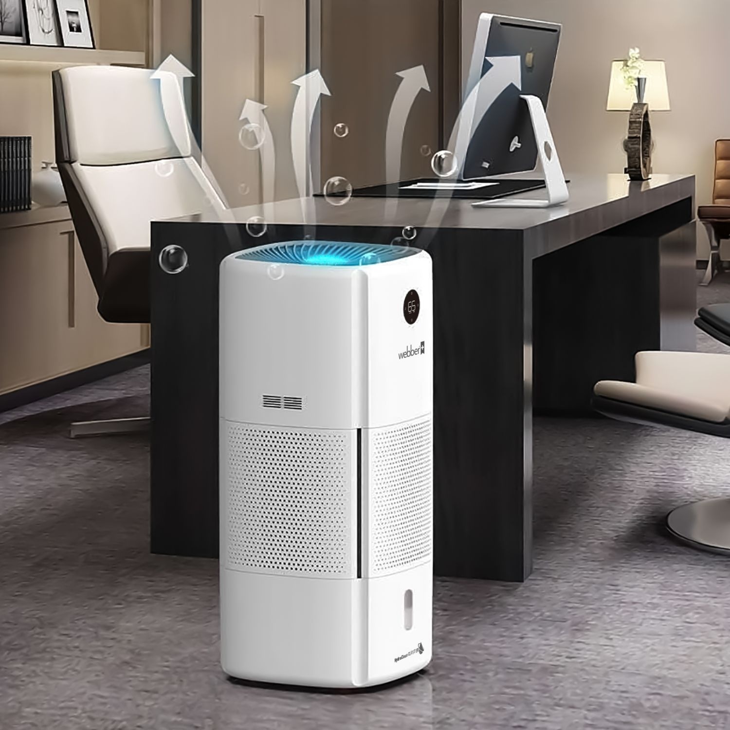 Medische Luchtbevochtiger met 3-Staps Filtering - Voor Allergie en Astma