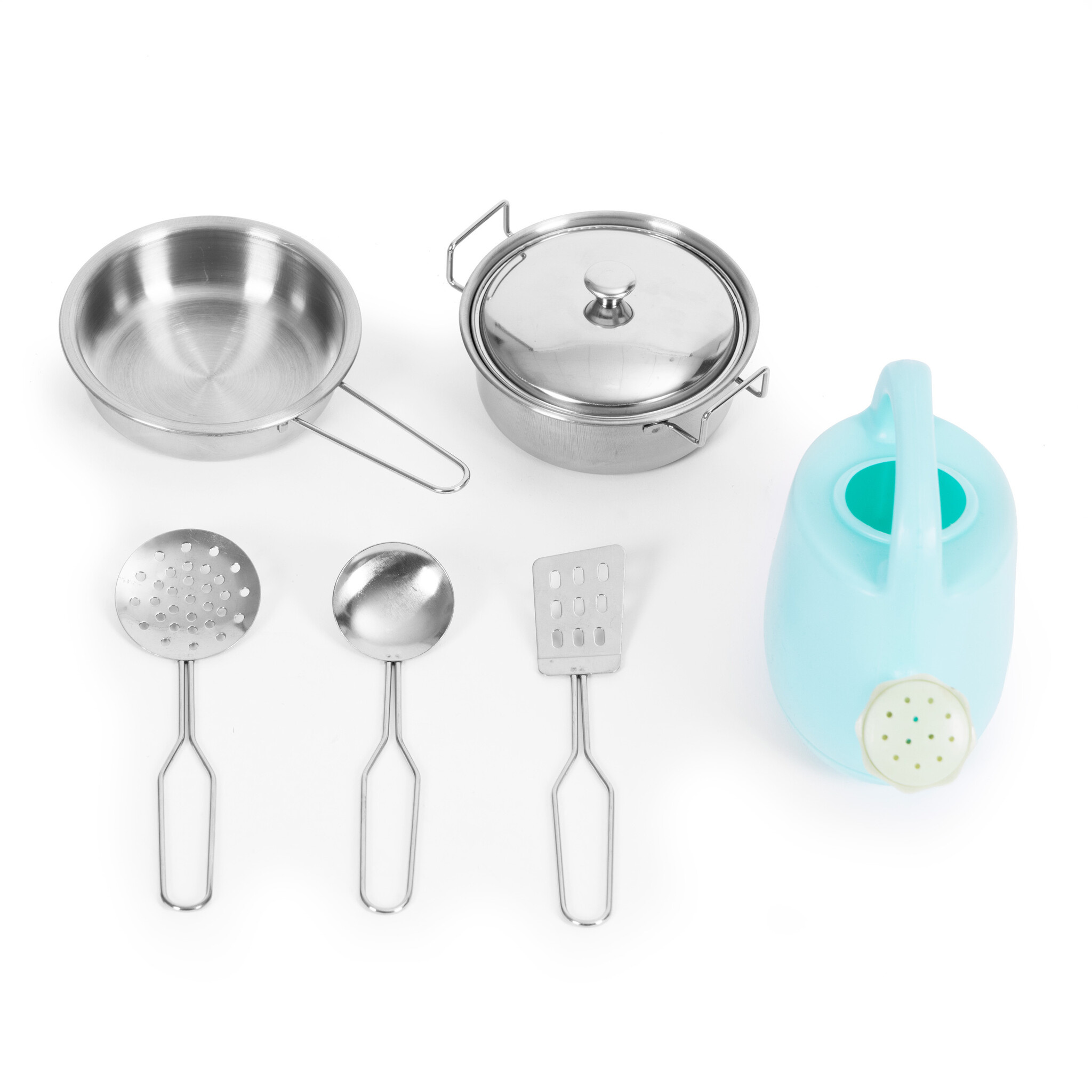 Luxe Kinderspeelkeuken Set - Werkende Kraan en Metalen Accessoires
