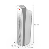 Premium HEPA Luchtreiniger 4-in-1 - UV-C, Ionisatie, 99,9% Zuiver