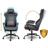 Ergonomische Werona Professionele Bureaustoel met SoftSwing - Grijs/Rood