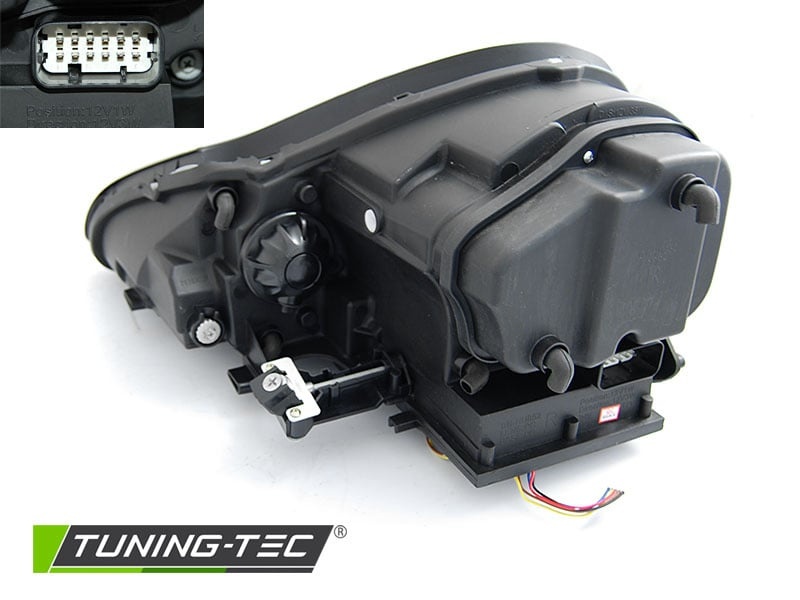 Porsche Cayenne Vervangende Koplampen | Xenon Zwart 2002-2006