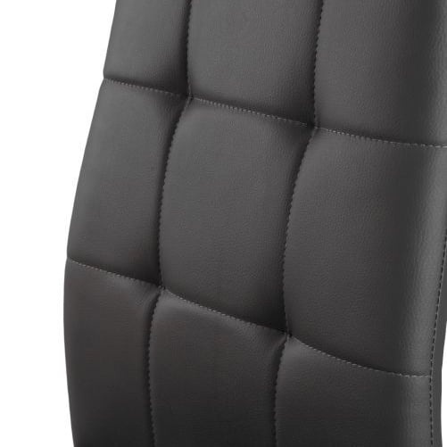 Voordelige Eetkamer Stoelen Set - 4 Stuks - Modern Grijs Design