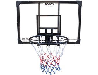 Compleet Basketbalbord Set - Eenvoudige Wandmontage - Inclusief Ring en Net