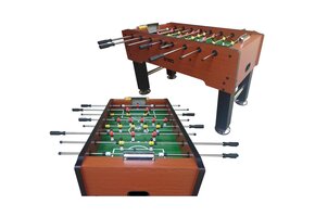 Professionele Tafelvoetbal XL - Verstelbare Poten - Scoretellers - MDF