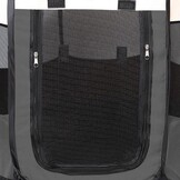 Puppy Trainingsbox - Veilige Wenbox met Dubbele Toegang - 67x74x46 cm