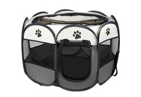 Compacte Huisdierbox - Ruimtebesparend Opvouwbaar - Voor Hond en Kat